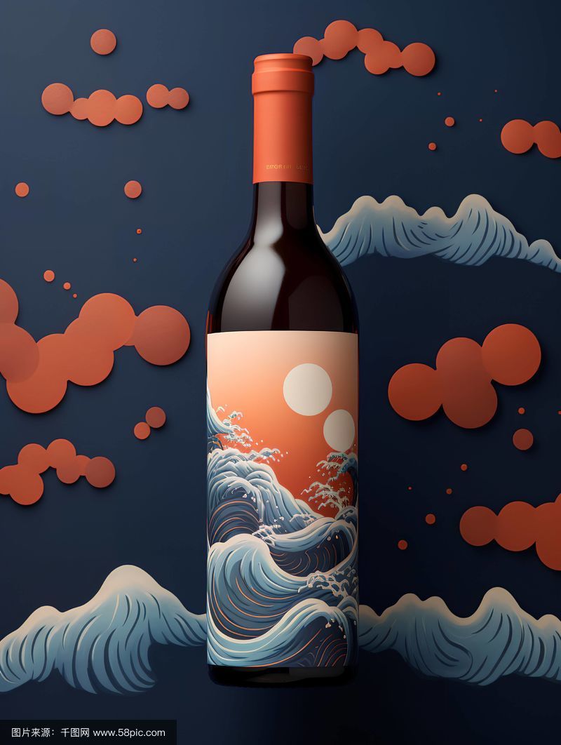 《Yokai秘境 红酒包装设计的奇幻诗篇》